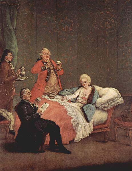 Die Morgenschokolade, Pietro Longhi